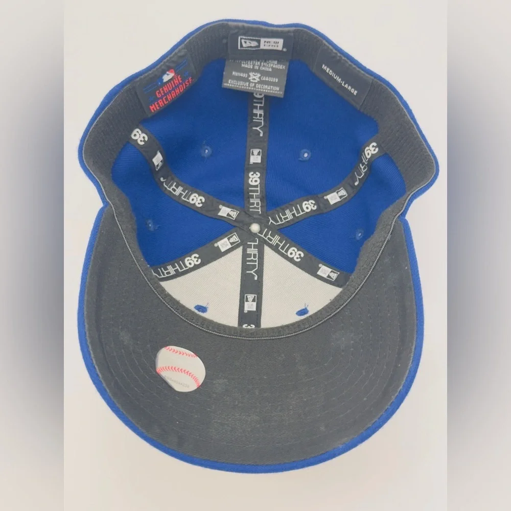 Chicago Cubs New Era 39thirty Stretch Fit Team Classic Cap/hat Medium-Large